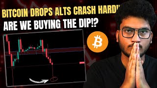 🚨 CRYPTO CRASH REASON  BITCOIN DUMPS ALTS BLEED  CRYPTO MARKET DIP BUY UPDATE  WHY [upl. by Enyak341]