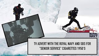 An advert for quotSenior Servicequot with the Royal Navy and Special Boat Service SBS Frogmen [upl. by Markland]