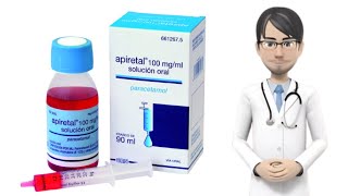 apiretal 100 mg prospecto apiretal 100 mgml solución oral apiretal 100 mg para que sirve [upl. by Kcirreg]