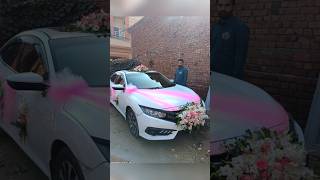 Wedding Car Decoration Flowers ll Car Decoration ll Car Flowers Decoration ideas 2023 [upl. by Constantine]