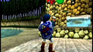 The Legend of Zelda Ocarina of Time  Getting the Sinking Lure  Full HDwmv [upl. by Sancho]