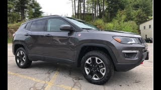 2018 Granite Crystal Metallic Jeep Compass Trailhawk 4x4 [upl. by Enimsay563]