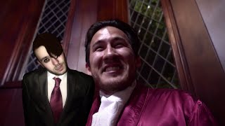 Who Killed Markiplier  Behind the Scenes  Bloopers REACTION [upl. by Marabel]