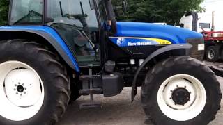 New Holland TM130 [upl. by Idnim]