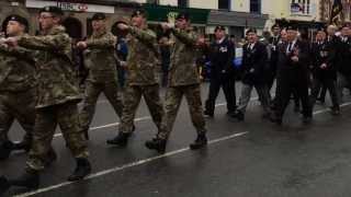 HMS Ledbury  Freedom of the Town Parade [upl. by Adelbert89]