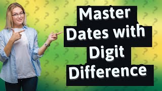 How Can I Easily Memorize Historical Dates Using Digit Difference [upl. by Corbin748]