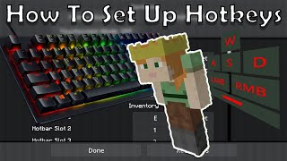 Ultimate Hotkey Guide For Minecraft PvP [upl. by Desdamona]