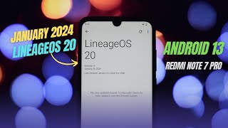 LineageOS 20 Android 13 on Redmi Note 7 Pro [upl. by Yecnahc338]