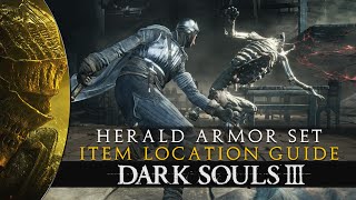 Dark Souls 3  Herald Armor Set Location Guide [upl. by Assennev]