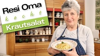 Resi Oma kocht  Krautsalat [upl. by Leihcey]