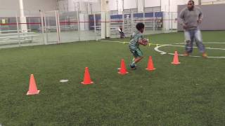 Greensboro Sportsplex Football Training [upl. by Oyek]