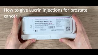 How to give a lucrin injection [upl. by Trumaine986]