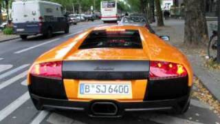 Lamborghini Murcielago LP640  Gallardo Superleggera  Bentley SuperSports COMBO in Berlin [upl. by Mariken801]