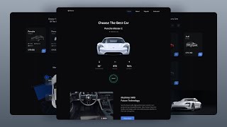 🚘 Create a Responsive Car Website Design Using HTML CSS amp JavaScript [upl. by Harod83]