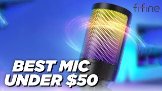 The Best Budget Microphone  Fifine AmpliGame A6V Review [upl. by Nomed769]