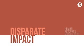 Disparate Impact [upl. by Nassah]