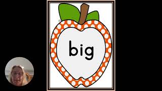 Master 10 Dolch PrePrimer Sight Words with Orange Dot Apple Flashcards Set 3  Fun Fall Learning [upl. by Gomar]