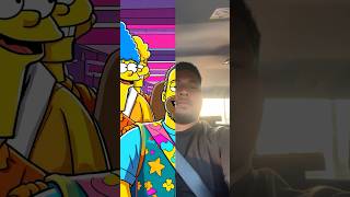 there’s a simpsons filter 😱 thesimpsons youtubeshorts [upl. by Philina]