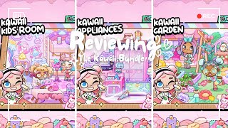 😆Unboxing The New Kawaii Bundle Avatar World Kawaii House Update💕 [upl. by Mukund]