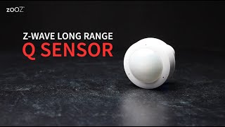 Zooz Q Sensor 4 in 1 with NEW ZWave Long Range [upl. by Eseilenna]