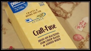 Pellon CraftFuse 808 Product Review  Whitney Sews [upl. by Naor]