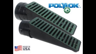 Polylok Slope Drains 4in1 ClickIn 3quot amp 4quot amp Hub End 4quot models [upl. by Alliber]