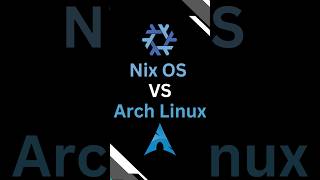 NixOS vs Arch Linux in 1 Minute nixos arch archlinux [upl. by Edijabab]