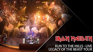 Iron Maiden  Run To The Hills live from the Legacy Of The Beast tour [upl. by Malchus827]