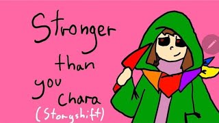 Storyshift Stronger Than You Chara [upl. by Assiram]