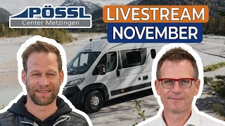 Pössl News  Neuheiten November 2024  deine Fragen  Pössl Vanline Roadcar und Globecar [upl. by Oba]