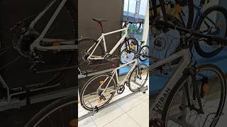 Road Bike Triban RC 100 Flat Bar 😯😯🔥🔥 cycle sabsesasticycle amazingfacts cycler ebike cycling [upl. by Padgett]