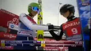 Anders Fannemel vs Ilmir Hazetdinov  GarmischPartenkirchen 2014  HD [upl. by Murdocca]