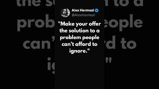 Best Quotes From Alex Hormozi  short business mentor [upl. by Aicak]