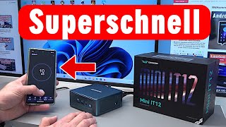 Windows 11 bootet in 10 Sekunden Linux in 7 Sek Geekom MiniPC IT12  Intel Iris vs AMD Vega [upl. by Saunders945]