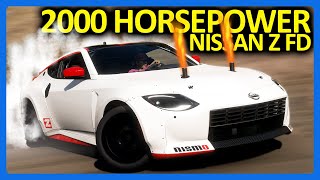 Forza Horizon 5  2000 Horsepower Nissan Z Customization FH5 Nissan Z Formula Drift [upl. by Ennoid]