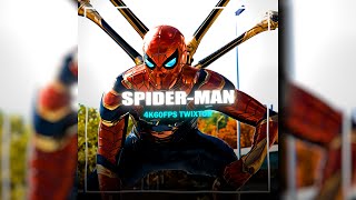 SPIDERMAN  NO WAY HOME  4K60FPS TWIXTOR  FREE CLIPS [upl. by Hawkie]