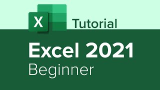 Excel 2021 Beginner Tutorial [upl. by Kcirtemed]