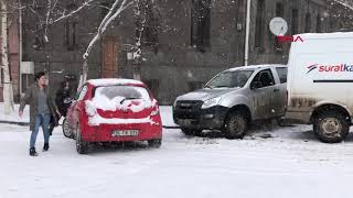 Kars’ta buz kazaları kameraya böyle yansıdı [upl. by Raynard404]