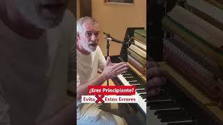 ❌ ERRORES comunes EN PRINCIPIANTES ❌ pianoparaprincipiantes piano tutorial clasesdepiano [upl. by Elocin]