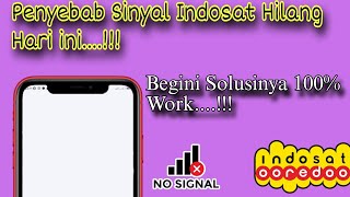 Penyebab Sinyal Indosat Hilang Error Dan Cara Mengatsinya 100  work [upl. by Akiam]