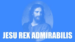 Jesu Rex admirabilis CATHOLIC SHEET MUSIC LYRICS amp GUITAR CHORDS FluteRecorder Cover [upl. by Llenrup]