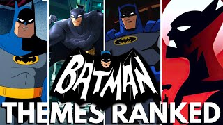 Every Batman Cartoon THEME SONG Ranked  WORST to BEST [upl. by Rimma520]