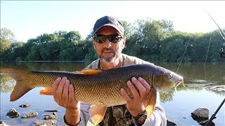 A SUMMERS DAY BARBEL FISHING 25TH JUNE 2018  VIDEO 68 [upl. by Perri]