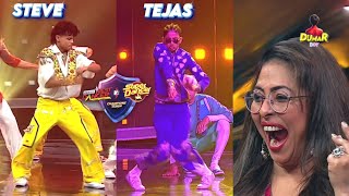 Steve Vs Tejas Performance  IBD Vs SD Champions Ka Tashan  EP 01  IBD VS Super Dancer  Dumar Boy [upl. by Anyal]