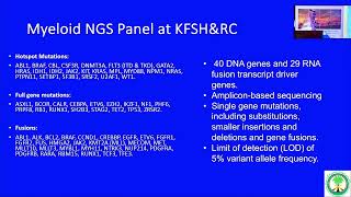 Challenging cases Molecular hematology – Dr Abdullah AlSuwaidan September 1516 2023 [upl. by Cristal]