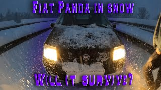 How reliable is a Fiat Panda 4x4 Snow testing and drifting [upl. by Asp]