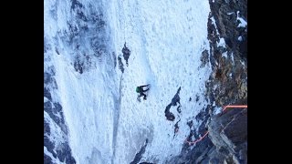 Eiger North Face 1938 Route Winter Ascent [upl. by Mcdougall]