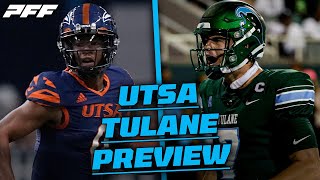 Winner Goes To The AAC Title Game UTSA FootballTulane Football Preview amp Predictions [upl. by Dlanor]