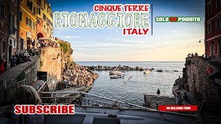 EP 81 Cinque Terre quot SECRETS OF RIOMAGGIOREquot 🇮🇹    walking Tour  4k  2024 [upl. by Ayotyal]