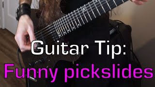 How to make Pickslides  Express Guitar Lesson 2 shorts guitar [upl. by Ennairb]